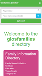 Mobile Screenshot of glosfamiliesdirectory.org.uk